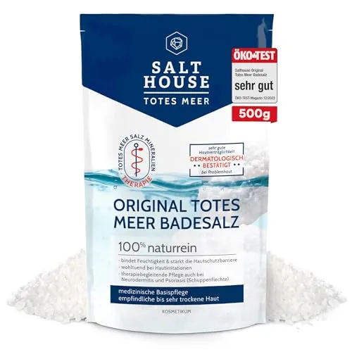 Salthouse Original Totes Meer Badesalz 500g von Salthouse