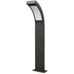 Lucande LED Außenleuchte Juvia - Spritzwassergeschützt in Schwarz - Moderne Wegeleuchte aus Aluminium, ideal für Garten und Terrasse. Energieeffizient mit IP54 Schutz gegen Spritzwasser, inklusive hochwertigem Leuchtmittel.