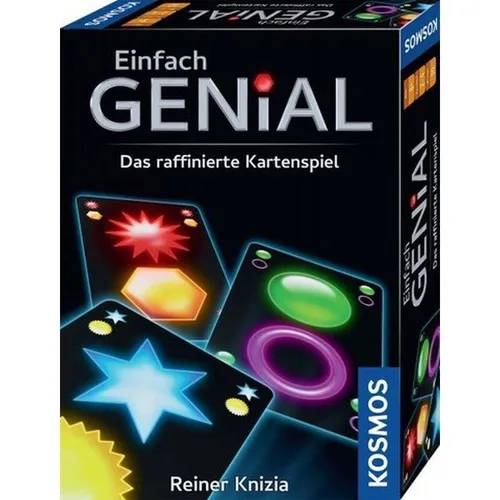 Einfach Genial - Das Kartenspiel - Moderne Kartenspiele, strategisches Spielvergnügen für die ganze Familie mit innovativen Spielmechaniken von Kosmos.