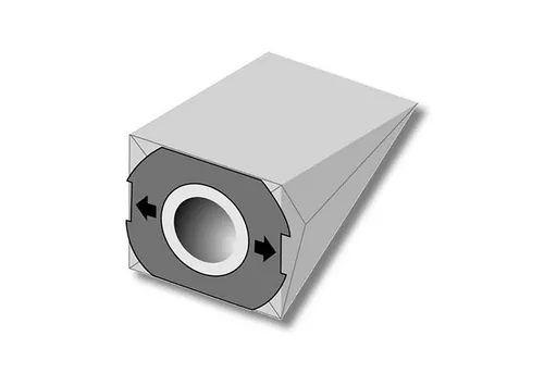 eVendix Staubsaugerbeutel 10 Staubsaugerbeutel kompatibel mit Omega Contur Plus, passend für Omega Contur Plus, 10 St.