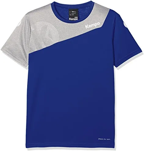 Kempa Kinder Kinder Trikot Core 2.0 Trikot, royal/Dark grau Melange, 128, 200309504