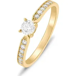 Valeria Damenring 86768704 aus 585er Gelbgold von Christ