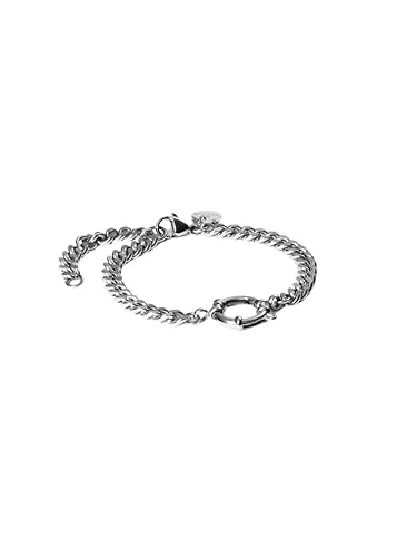 Purelei® Bold Charm Armband – Große Panzerkette mit Charm-Verschluss - Stylisches Armband aus robustem Edelstahl in Roségold, Gold oder Silber. Individuell gestaltbar mit Charms für einen einzigartigen Look. Flexibel in 16, 18 oder 20 cm – ideal für jedes Handgelenk.
