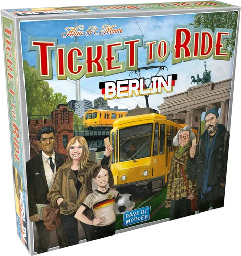 Days of Wonder   Ticket To Ride Berlin   Board Game   Ages 8+   2-4 Players   10