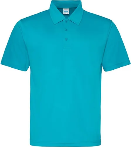 Just Cool JC040 | Cool Sport Poloshirt - Farbe: Turquoise Blue - Größe: M