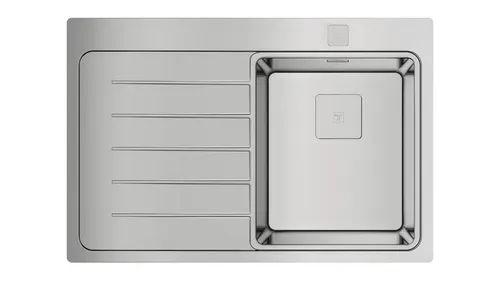 Teka Zenit RS15 1B 1D L 78 Auto Spüle Edelstahl 18/10, 8434778004663