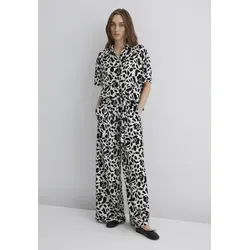 Mavi Damen Woven Pants Hose, geo Animal Print, XL - Damen-Hosen mit elegantem geo Animal Print, bequem und vielseitig kombinierbar für jeden Anlass – ideal für Büro und Freizeit.