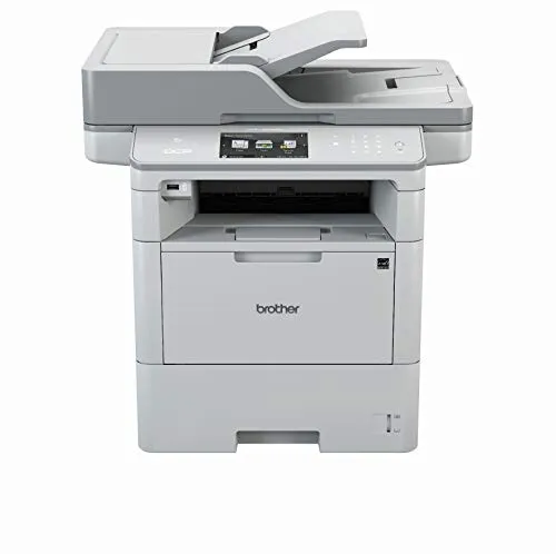 Brother DCP-L6600DW A4 mono Laserdrucker (50 Seiten/Min.,Drucken, scannen, kopieren, 1.200 x 1.200 dpi, Print AirBag für 750.000 Seiten)