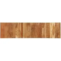 vidaXL Kopfteil 200 cm aus Massivholz Akazie - Kopfteil für Doppelbett aus robustem Akazienholz, bietet hervorragenden Komfort beim Lesen und passt perfekt in jeden Einrichtungsstil.