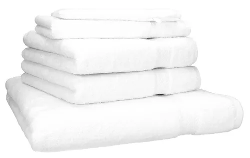 Betz Handtuch Set 5-TLG. Premium 1 Duschtuch 2 Handtücher 1 Gästetuch 1 Waschhandschuh, 100% Baumwolle