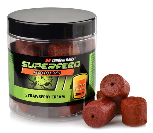 SuperFeed Hook Fatty Pellet 20mm/150g Strawberry Cream