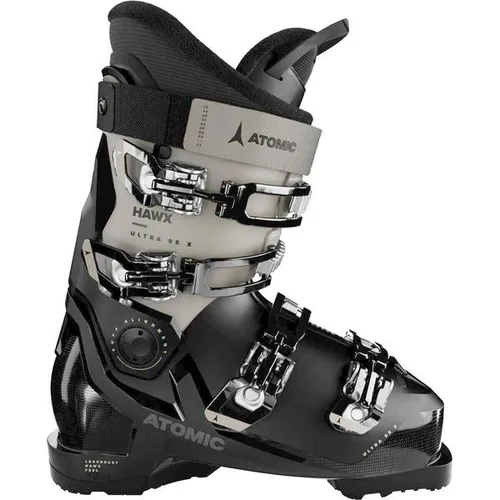 ATOMIC Damen Ski-Schuhe HAWX ULTRA 95X W GW BLK/STONE - Der HAWX ULTRA 95X W GW ist ein leichter und stabiler Skischuh für All-Mountain-Fahrerinnen. Mit anpassbarem Innenschuh und innovativer Prolite Technologie bietet er sofortige Passform und hohen Komfort für dein Skiabenteuer.