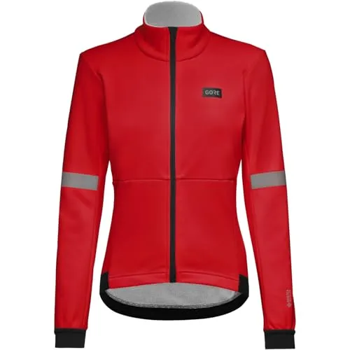 GORE WEAR Tempest WINDSTOPPER Jacke Damen, Winddichte Winter-Fahrradjacke mit Fleece-Futter, Schmale Passform