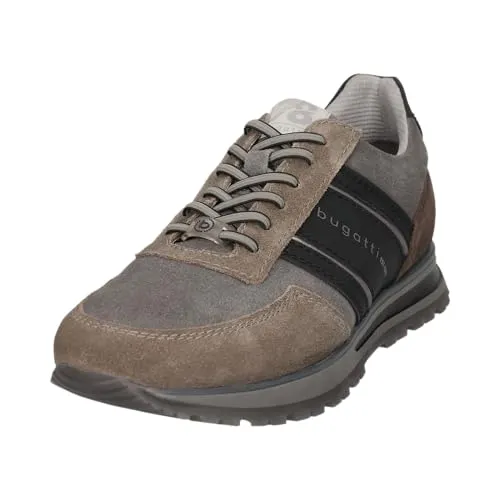 Bugatti Herren Schnürstiefel - Elegante Chukka Boots für den Winter - Herren-Stiefel mit warmem Kaltfutter, ideal für Büro und Freizeit. Aus hochwertigem Leder, mit bequemer TPR-Laufsohle für besten Tragekomfort.