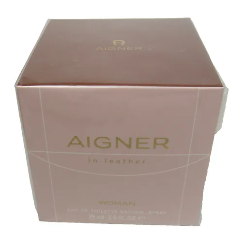 Aigner in Leather Woman Eau de Toilette 75ml Spray  (GRUNDPREIS 398,67€/L)