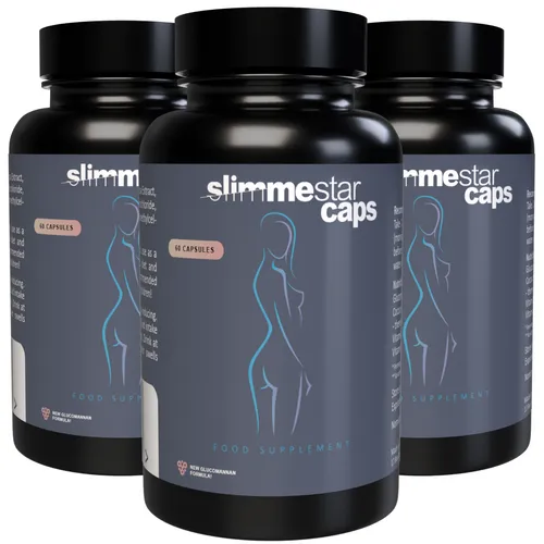 Slimmestar - 180 Kapseln (3 x 60 Kapseln) - 3er Pack