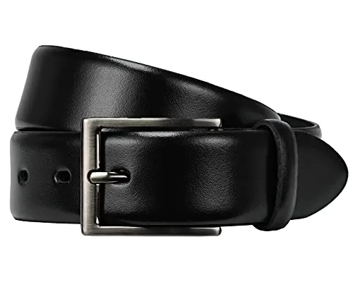 LLOYD Herren Ledergürtel 35 mm Dorn-Schließe 05 Schwarz BW-110 - Herren-Gürtel aus hochwertigem Leder, Made in Germany. Mit kürzbarer Dornschließe für perfekten Sitz und edler Verarbeitung in einer hochwertigen Faltschachtel.