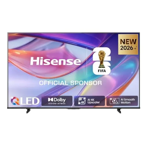 Hisense 43E7S 43 Zoll QLED 4K UHD Smart TV – Dolby Vision - Erlebe beeindruckende Bildqualität mit dem Hisense 43E7S 43 Zoll QLED Smart TV. Mit einer Auflösung von 4K und Dolby Vision wird jedes Film- und Spielerlebnis zum Genuss. Ideal für dein Zuhause!