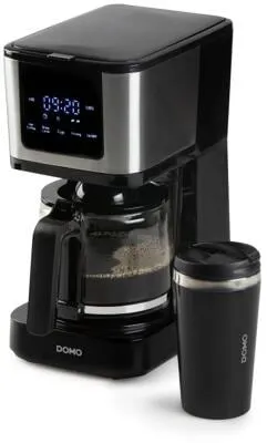 DOMO DO733K Kaffeemaschine mit Eiskaffeefunktion