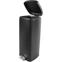 Lex Tretmülleimer 20L Schwarz Matt