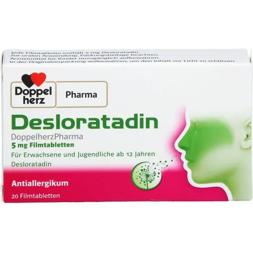DESLORATADIN DoppelherzPharma 5 mg Filmtabletten