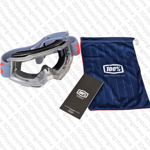 Crossbrille Accuri 2 Clear Lens für Motocross und Mountainbike - Sportbrille für Männer und Frauen, gepolstert und mit transparenten Gläsern – ideal für Downhill-Fahrten und optimalen Schutz.