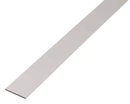 Alberts 12 x Flachstange Aluminium, silberfarbig eloxiert 1000 x 15 x 2 mm - Metall- & Legierung-Platten, robuste Flachstangen aus eloxiertem Aluminium, ideal für vielseitige Anwendungen und langlebige Konstruktionen.