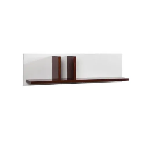 Wandregal aus Massivholz – Hängeregal für Bücher und Dekoration - Stylisches Wandregal aus massivem Holz, ideal für Ess-, Schlaf- und Wohnzimmer. Mit einer Breite von 120 cm bietet es Platz für Bücher und Deko. Einfache Wandmontage und 2 Jahre Herstellergarantie.