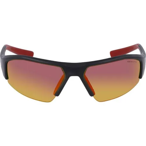 Nike Sport Sonnenbrille Skylon Ace 22 - Leichte & langlebige Brille mit Schutzhülle - Sportbrillen, besonders leicht und stabil, mit überarbeitetem Gummi für extra Halt und inklusive Stoffhülle. Ideal für aktive Sportler.