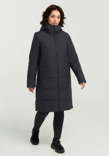 Jack Wolfskin Deutzer Coat W black (6000) 2XL - Funktionsjacke für Damen, winddicht und stark wasserabweisend mit nachhaltiger PRIMALOFT Füllung für optimalen Kälteschutz und hohen Tragekomfort, ideal für urbanen Alltag.