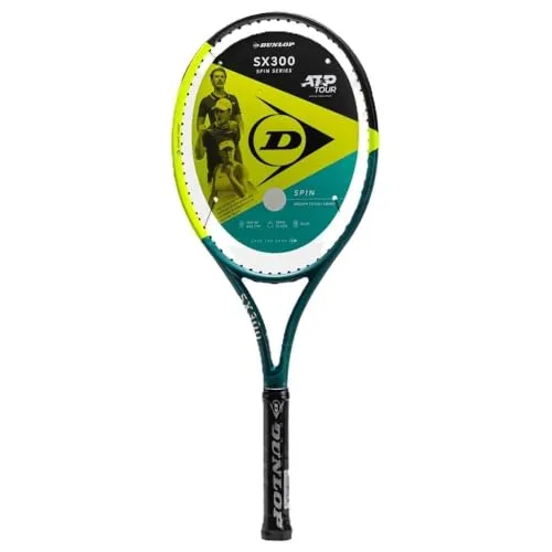 Dunlop Tennisschläger D TF 25 SX300 - Tennisschläger mit Spin Boost-Technologie für maximale Ballrotation und Kontrolle. Ideal für Grundlinienspieler, die ihr Spiel auf Profi-Niveau optimieren wollen.