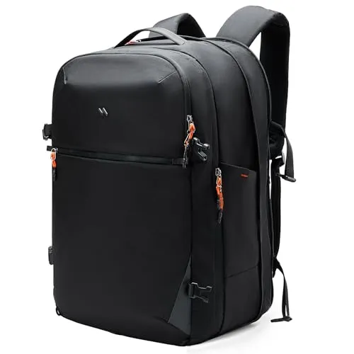 Inateck Leichter 38.5-46L Reiserucksack – erweiterbar und spritzwassergeschützt