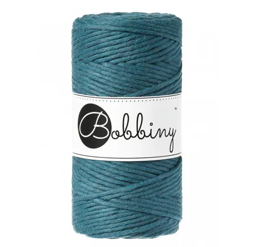 Bobbiny Bobbiny 3 mm Makramee Garn Regular 100 m Häkelwolle, 100 m (3 mm Baumwoll-Kordel), 320 g
