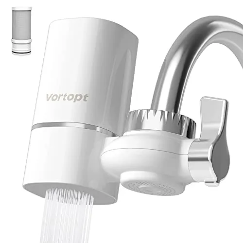 Vortopt Wasserfilter für Wasserhahn – NSF-zertifiziert, 5-Stufen-Filterung