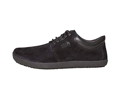 SOLE RUNNER® Winter Barfußschuh Kari Glattleder Black