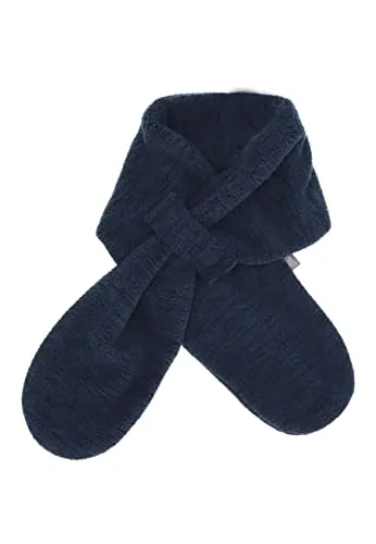 Sterntaler Schal aus Microfleece, gefüttert, mit Klettverschluss, zum Durchziehen - unisex Accessoires für Babys & Kleinkinder - warm, bequem und praktisch - marine, Gr. 70cm