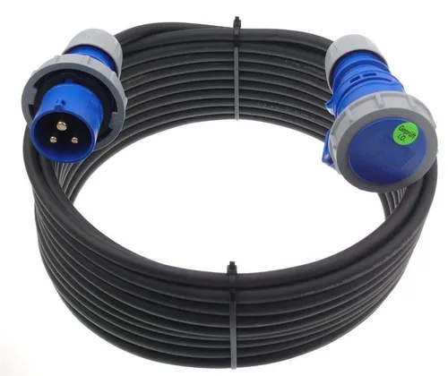 maxgo® CEE Verlängerung Camping Caravan 20m - Wasserdichtes 3G1,5 Verlängerungskabel IP67, ideal für den Einsatz in Camping und Industrie, robust und flexibel für einfache Handhabung.