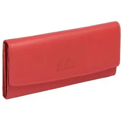Leder Damenbörse CILINIE, rot