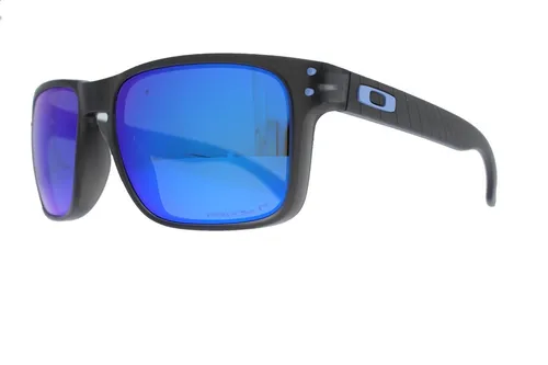 Oakley Holbrook Matte Black / Prizm Black Polarized - Lifestylebrille mit leichtem O MATTER Rahmen für ganztägigen Komfort und UV-Schutz durch PLUTONITE-Glas. Perfekte optische Ausrichtung dank des innovativen Drei-Punkt-Sitzes.