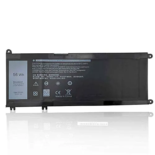 ASKC 56Wh 33YDH Laptop Akku für Dell Inspiron 15 7577 17 7000 7773 7778 7786 7779 2in1 G3 15 3579 17 3779 G5 15 5587 G7 15 7588 Latitude 13 3380 14 3490 15 3580 3590 Vostro 7570 7580