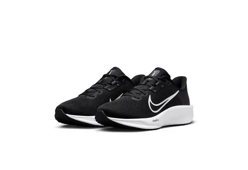 NIKE Herren Quest 6 Sneaker – Schwarz/Grau, 45 EU - Laufschuhe mit verbessertem Mittelfußband für optimalen Halt und erhöhter Zwischensohle für ein reaktionsfreudiges Laufgefühl. Ideal für Läufer, die Komfort und Stabilität suchen.
