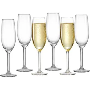 RitzenhoffundBreker Sektgläser Vio 812152, 210ml, 6 Stück