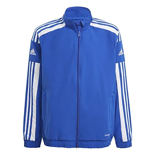 adidas Performance Sweatjacke blau - Trainingsbekleidung aus 100% Polyester, nachhaltig produziert und ideal für sportliche Aktivitäten.