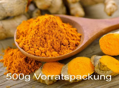 Kurkuma, Curcuma 500g Sonderangebot Gewürzkontor München
