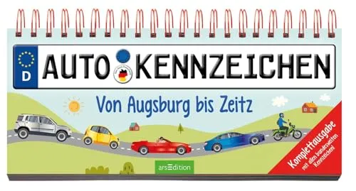 Produktbild Autokennzeichen: Von Augsburg bis Zeitz | Komplettausgabe