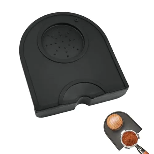 Tamping Matte, Kaffeepad, Silikon, Espresso-Stampfer, Kaffeepresse, rutschfest, manuell, Espresso-Stempel, Ecke, Espresso-Tasse, für Barista Tisch Kaffee