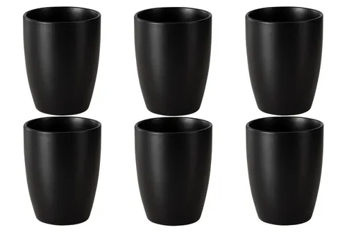 Produktbild HIT Trading Kaffeebecher BRUNCH, Schwarz, 340 ml