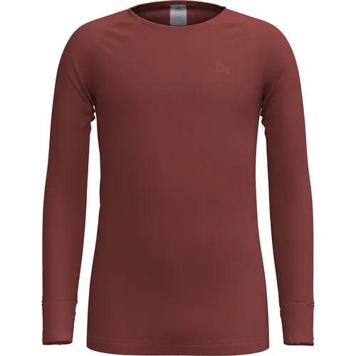Odlo Kinder Active Warm Eco Longsleeve (Größe 104, rot)
