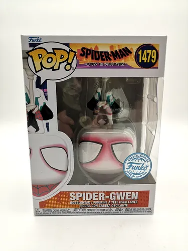 Spider-Man: Across the Spider-Verse Funko POP! Spider-Gwen Figur - Actionfigur im exklusiven Design, ideal für Sammler und Fans der Spider-Man-Reihe. Ein Muss für jeden Superhelden-Fan!