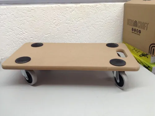 BigDean Möbelroller 250kg - Robuster Transportroller für Möbel - Lenkrollen für Möbel - Mit einer max. Traglast von 250 kg und 4 Antirutsch-Punkten sorgt dieser Möbelroller für sicheres und bodenschonendes Transportieren, ideal für Umzüge und Werkstattarbeiten.